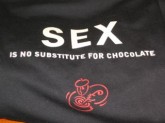 Chocolate is better than sex