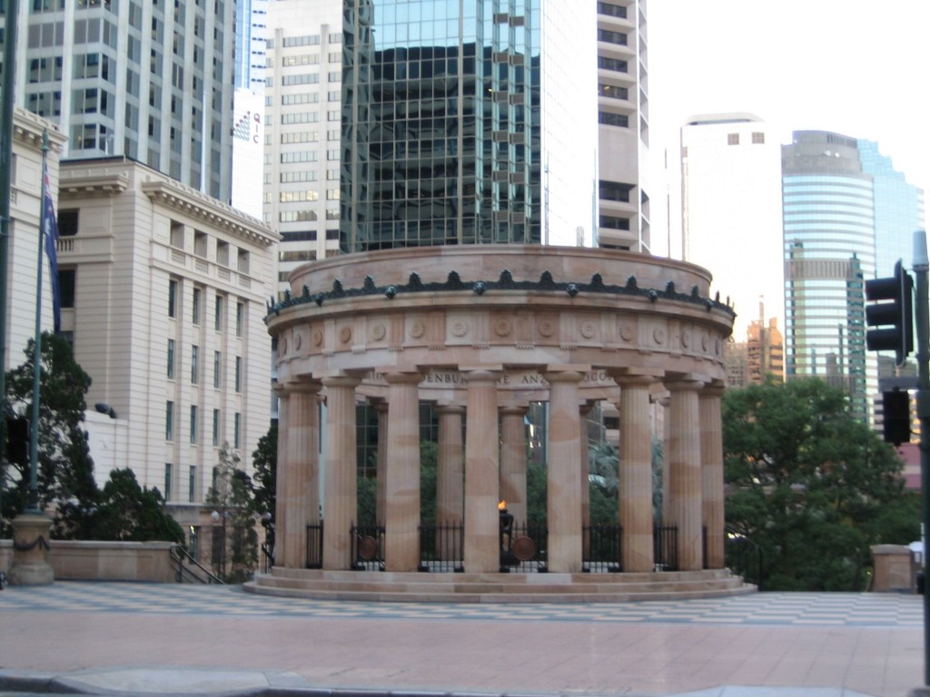 Brisbane Shrine of Remembrance in ANZAC Square