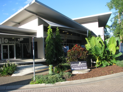 Glaskins Gallery, Trinity Beach, venue for the launch of Border Watch